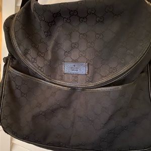 Gucci diaper bag